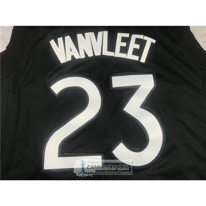 Camiseta Toronto Raptors Fred VanVleet Earned 2020-21 Negro Violeta